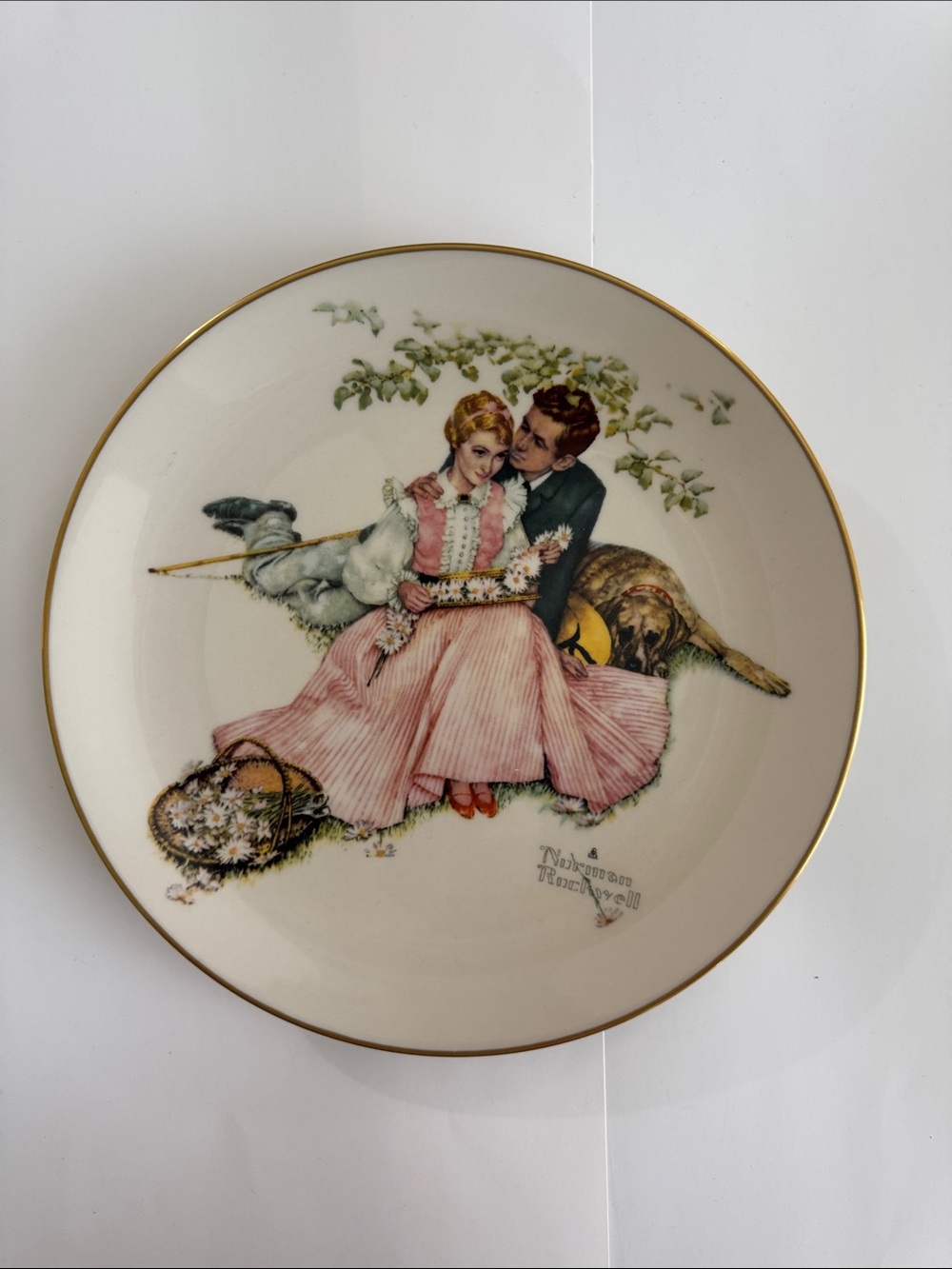1973 Norman Rockwell Plate